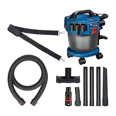 Bosch Professional Aspiratore industriale GAS 18V-10 L 18V System (batteria non incl., tubo flessibile 1,6 m, 3 tubi di prolunga, batteria/caricabatteria non incl.)