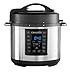 Crock-pot Express MultiCooker 5.6lù, Programmabile, 12 funzioni pre-impostate, Cottura a Pressione, a Vapore, Slow Cooker e Rosolatura, Funzione Warm automatica, Argento-Nero immagine