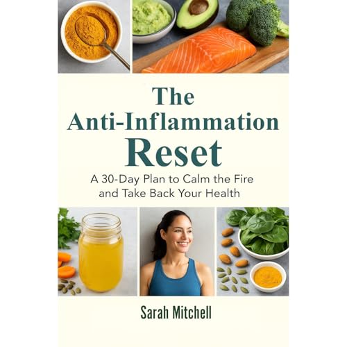 The Anti-Inflammation Reset Audiolibro Por Sarah Mitchell arte de portada