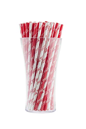 Tablecraft Pitillos de Papel Coca-Cola Pack 12 x 100 miniatura 2