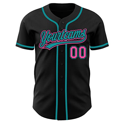 Custom Baseball Jersey Men Women Youth Kids, Pink Purple Baseball Jerseys Printed Stitched Name Number Logo Baseball Uniform miniatura 2
