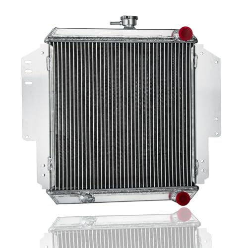 ASI PERFORMANCE 2 Row Aluminum Radiator Compatible With 1985-1995 Suzuki Sierra 2Dr Hardtop SJ410/SJ413 1.3L l4 MT Radiators