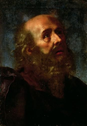 Tableau Moïse de Carlo Dolci impression d'art sur toile décoration murale 60x90