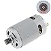 Cwmiibili 6X 21V RS550 Motor Brushed Motor 14 Teeth Suitable for 4/6 Inch Cordless Mini Logging Saw Chainsaw Tool Accessories