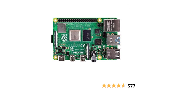 Amazon | ラズベリーパイ4 コンピューターモデルB 4GB Raspberry