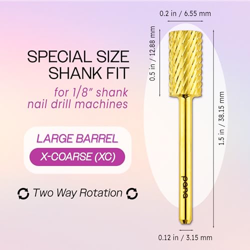 PANA 1/8" LARGE FLAT TOP SAFETY CARBIDE DRILL BIT miniatura 5
