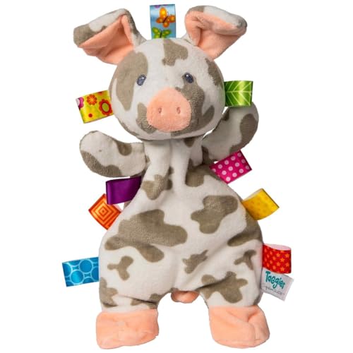 Image of Taggies Patches Pig Lovey Soft Toy , 12 Inch (Pack of 1)