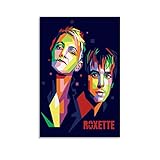 MINGYANMAO Kunstdruck Poster 40 * 60cm Roxette Poster 