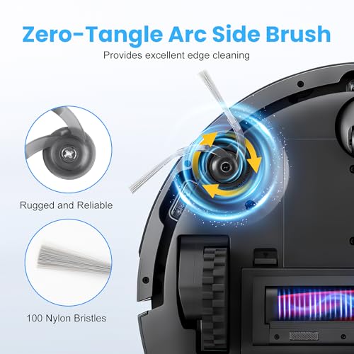 Image of 22 Pack Replacement Parts for Roborock Q7 M5 /M5+ /Q7 L5 /L5+ Robot Vacuum | 2 Main Brushes 6 Side Brushes 6 HEPA Filters 6 Mop Pads 1 Cleaning Brush 1 Screwdriver