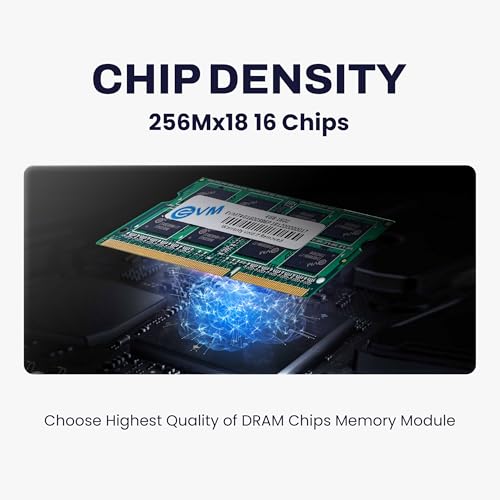 Image of EVM 4GB DDR3 Laptop RAM 1600MHz So-DIMM Memory - High-Speed Performance, Low Voltage Requirement - 10 Year Warranty (EVMT4G1600S86P)