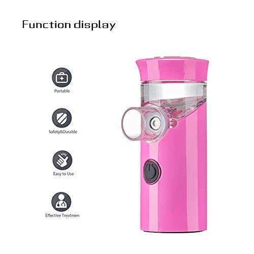 Portable Cool Mist vaporizer machine Handheld Mesh Steam Travel Inhaler Mini Humidifier