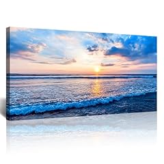 Blue Waves wall Painting