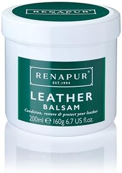 Renapur Balsam skórzany 200 ml plus 2 x gąbki aplikacyjne - natur...