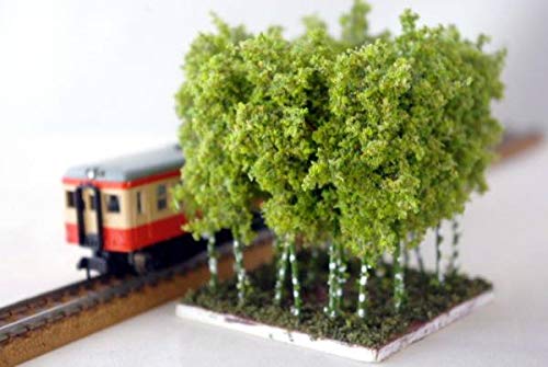 Amazon.co.jp: 鉄道、建築模型 ジオラマ 樹木 竹藪A S4JN : おもちゃ