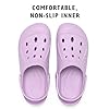Mens Ladies Clogs Womens Unisex Sandals Slippers Slip On Mules Garden Beach Summer Size UK 4-11 (Lilac, UK Footwear Size System, Adult, Women, Numeric, Medium, 7) #3