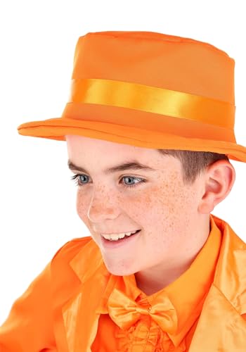 Disfraz Completo de Tuxedo Naranja para Niños miniatura 5