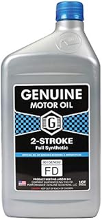 Genuine 2T Motor Oil (Full Synthetic JASO FD); 1 Quart