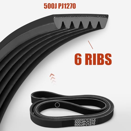Correa de transmisión PJ1270 de buena tensión y resistencia para máquinas 6