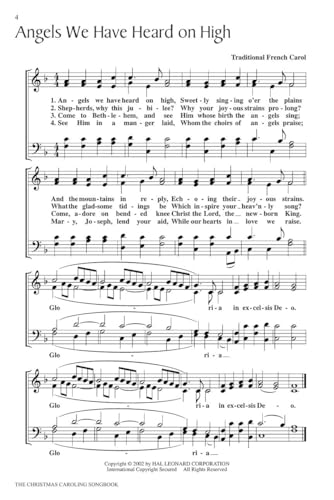 The Christmas Caroling Songbook: From SA to SATB Choral Christmas Music Collection - a Christmas Carol Book with 50 Favorite Songs - Image 7