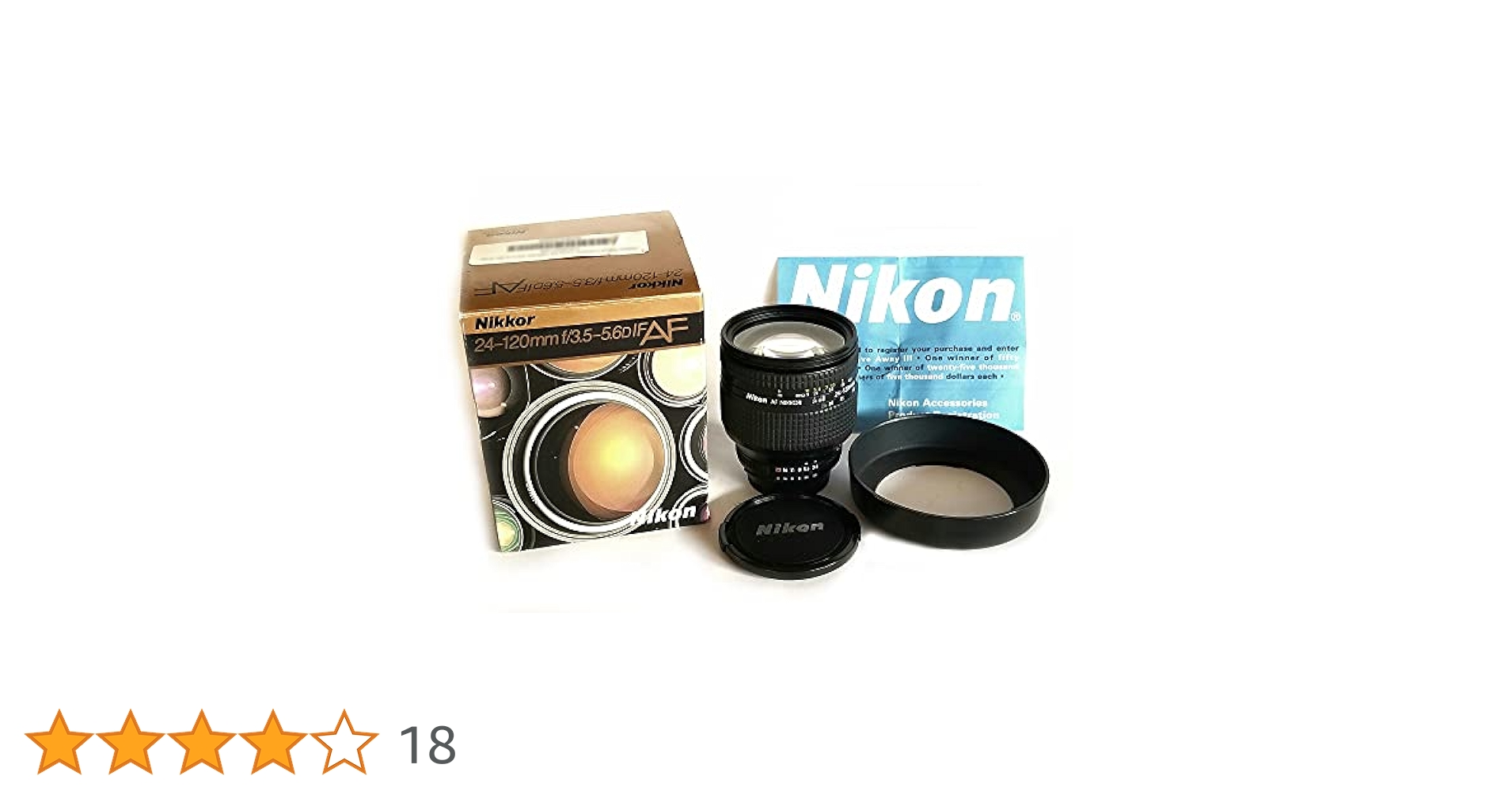 Nikon zoomレンズ　24〜120mm f3.5〜5.6 独特な描写の便利ズーム｢AI AF Nikkor 24-120mm F3.5-5.6D｣を