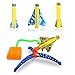US Sense Rocket Launcher for Kids, Adjustable Stomp Launcher Set with 2 Stunt Glider Planes and 2 Foam Rockets, for 3, 4, 5, 6, 7, 8 Years Old Kids