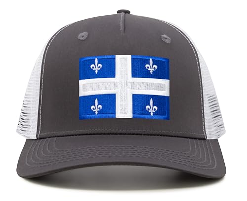 Image of International Tie State Hat for Men and Women, Adjustable Snapback Trucker Baseball Cap with Embroidered Patch