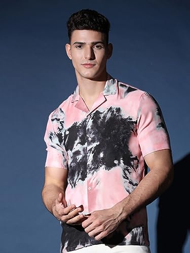 Image of DHRUVI TRENDZ Shirt for Men | Mens Casual Shirt | Men Stylish Shirt | Men Printed Shirt | Men's Regular Fit | Men Formal Shirt | Men's Solid Slim Fit