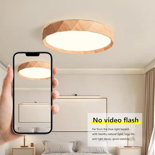 Plafonnier LED rond dimmable 2700K-6500K pour intérieur - 3