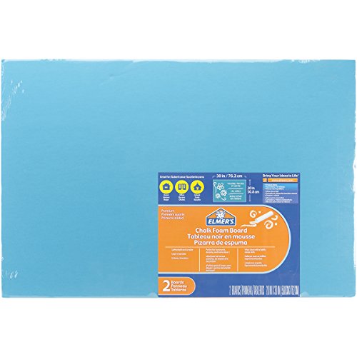 Elmers/X-Acto Elmer's Chalk-Tableros de Espuma (20 x 30 Pulgadas), Color Azul