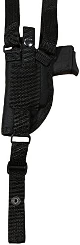 Barsony New Vertical Shoulder Holster for 380 Ultra Compact 9mm 40 45 Pistols
