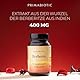 Primabiotic BERBERIN 400MG - 60 VEGAN-Kapseln | Berberis Vulgaris-Extrakt | Natürliche Unterstützung des Stoffwechsels und Lebergesundheit | Maximale Absorption | Leber Verdauung, Darmfunktion