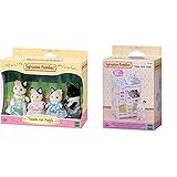 Sylvanian Families - 5181 - Famille Chat Bicolore - Mini...