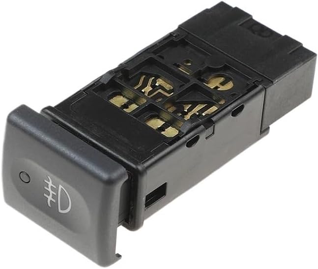 YUG000540LNF 5 Pins Front Fog Lamp Switch For Land-Rover Defender TD5 1987-2006 YUG000530LNF(BlackYUG000540LNF)