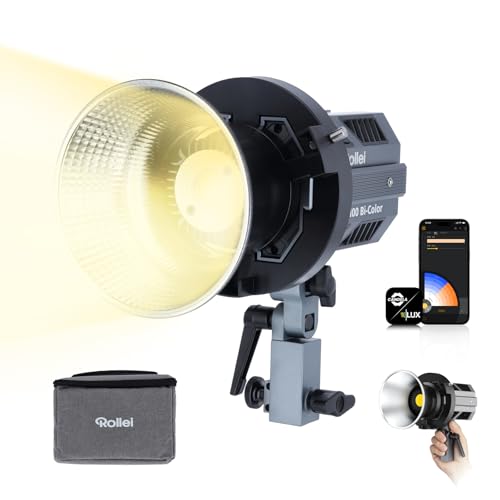 Rollei Candela 100W Bi Color Luce Video Professionale 2700~6500 K