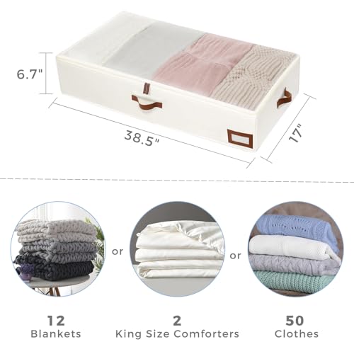 Flybox 75L Jumbo Under Bed Storage Box 2-Pack thumb #1