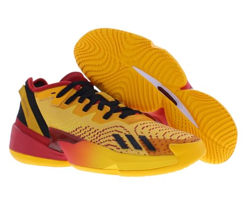 Image of adidas SM D.O.N. Issue 4 Mens Shoes Size 9.5, Color: Orange /Red /Black