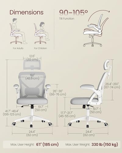 Luxury Leather Home Office Chair