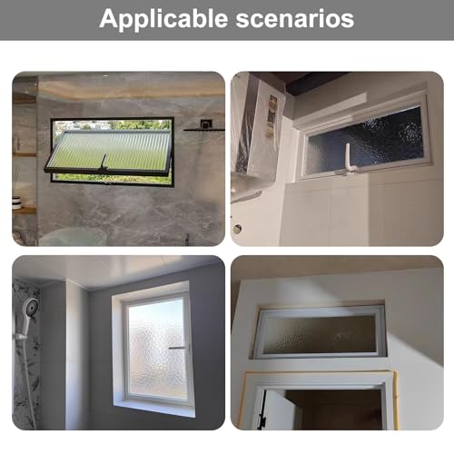 Ventana de ventilación ajustable para renovación de aire en cobertizo 7