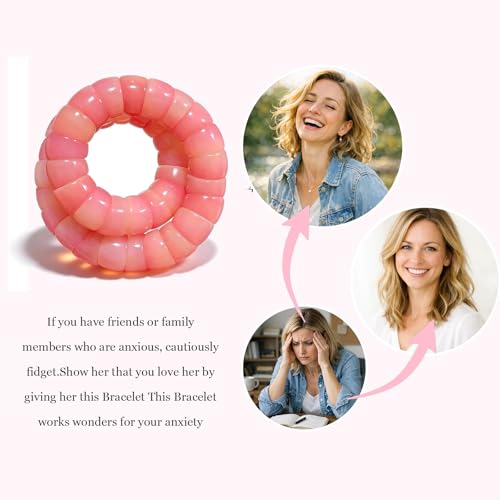 Image of Long tiantian Bodhi Fidget Bracelet for Women Natural Mudi Bodhi Seed Stretch Bracelets Protection Healing Jewelry Anxiety Relief Items