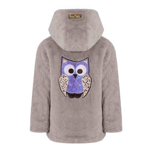Sweats à capuche ouvert épais fille manteau polaire doux inlzdz