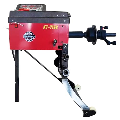KATOOL Manual Wheel Balancer Machine KT-715S Tire Balancing Machine Tire Repair Tools for Home Garage and Shop Lightweight Convenient