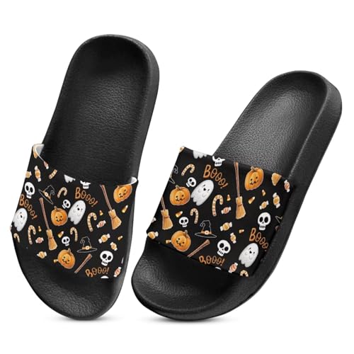 Halloween Slides for Boys Girls Anti-Slip Kids Slides Sandals Waterproof