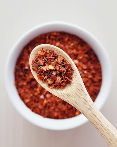 Gochugaru Pulver 500 g von der Grünen Essenz - gewürz für kimchi - Gochugaru Chiliflocken - Gochugaru Chili Flakes (500 Gramm)