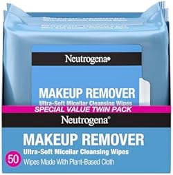 Neutrogena Toallitas Desmaquillantes Ultra Soft, 25 piezas (paquete de 2)