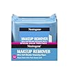 Neutrogena Makeup Remover Wipes Micellar Alcohol-Free Face Towelettes Remove Waterproof Mascara & Oil, Compostable 100% Plant-Based Cloth, Dermatologist & Ophthalmologist Tested, Twin Pack 2 x 25 ct