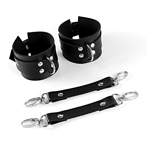 Mebchar Leather Body Belt Suspenders Gothic Garter Belts Party Halloween Body Chain Accessories Belts For Women And Girls With Handcuffs #TOP1