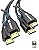 Cratree HDMI Cables 10FT 2Pack- Certified 8K Ultra High Speed HDMI Braided Cable 48Gbps,8K 60hz,4K 120hz,eARC,HDCP 2.2-2.3 - Compatible for HDTV/PS5/Blu-ray/RTX 3080 3090