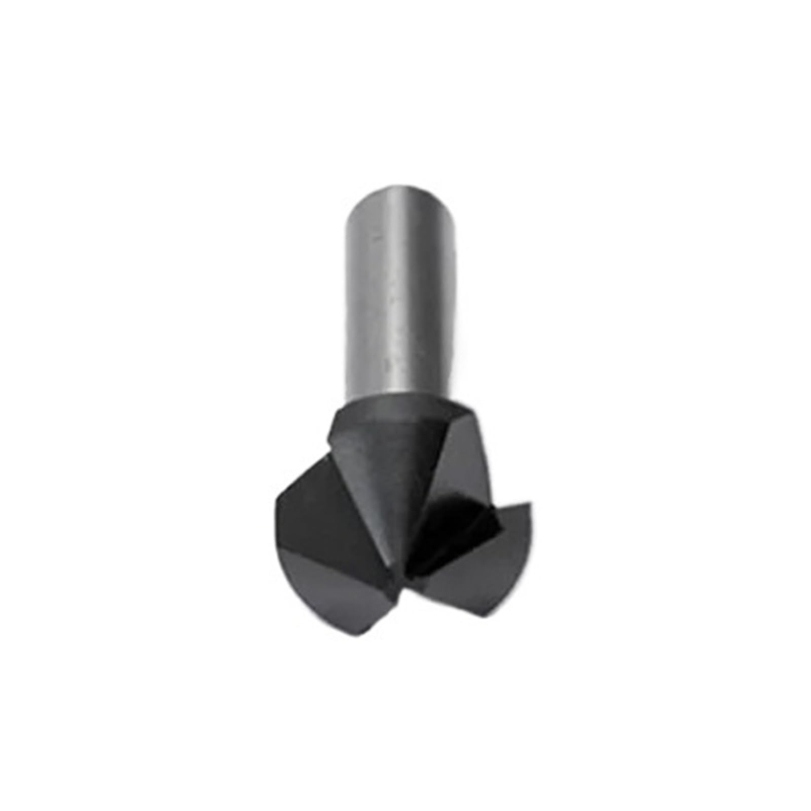 Broca avellanadora de 6,3-40 mm, 3 flautas, 90 grados, herramienta de corte de chaflán for desbarbado, for hierro, aluminio, acero inoxidable y metal.