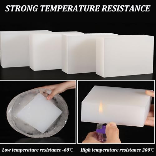 Bloque de goma maciza de 6mm para evitar rayas con almohadilla de silicona 4