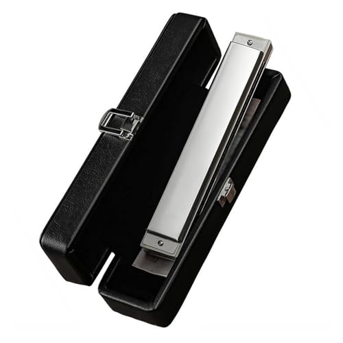TYCHWZRMV qƑl̃WAgjbNn[jJA Harmonica 24 Holes Tremolo C Key Professional Harmonica Metal Instruments Professional Music Inst